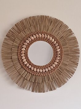 Zeegras spiegel licht