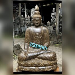 Boeddha bruin 120 cm