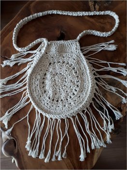 Macram&eacute; tas C