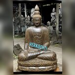 Boeddha bruin 120 cm
