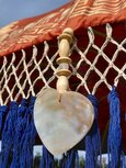 Ibiza parasol Terra cotta/gold - 185cm