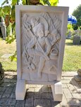 Limestone wandpaneel Shiva 