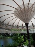 Ibiza parasol off white/silver - 185cm