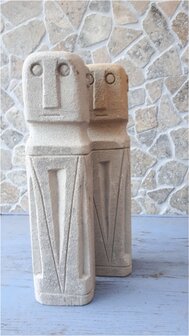 Stone man grijs 25cm