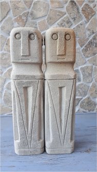 Stone man grijs 25cm