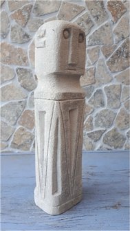 Stone man grijs 25cm