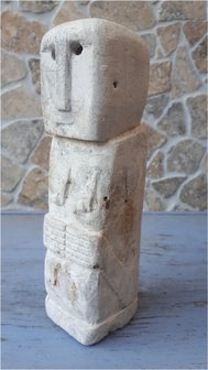 Stone man vrouw 18cm