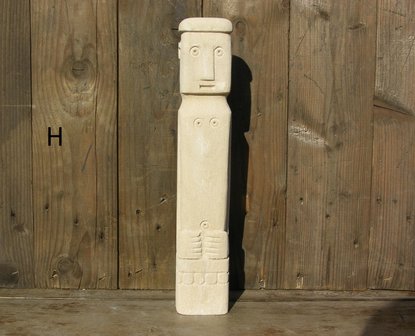 Stone man beeldjes 35 cm