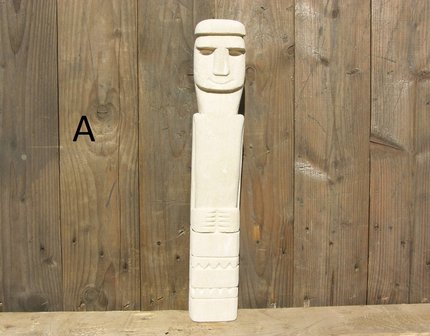 Stone man beeldjes 40 &amp; 41 cm