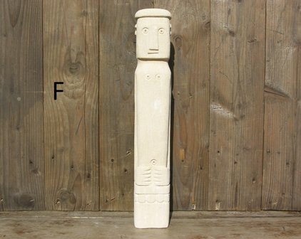 Stone man beeldjes 40 &amp; 41 cm