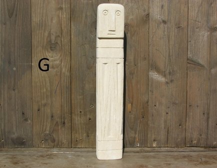 Stone man beeldjes 40 &amp; 41 cm
