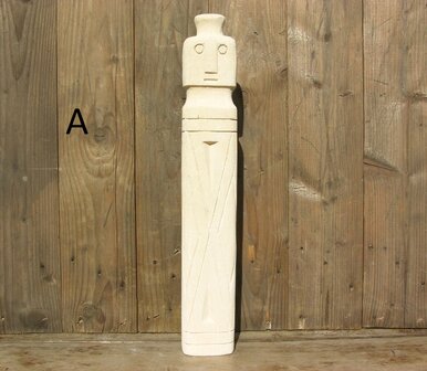 Stone man beeldjes 45 & 45,5 cm