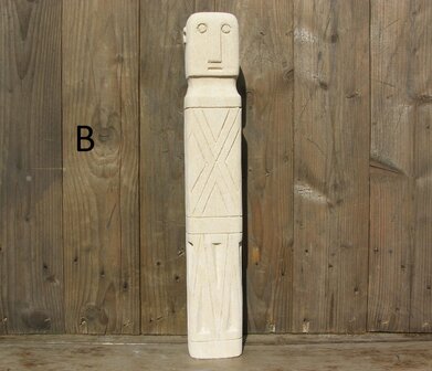 Stone man beeldjes 45 & 45,5 cm