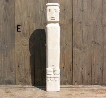 Stone man beeldjes 45 & 45,5 cm