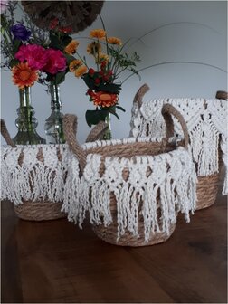 Macram&eacute; mand S