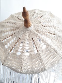 Tafel parasol Macram&eacute; 