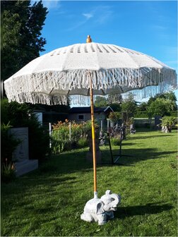 Macrame parasol XL