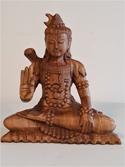 Houtsnijwerk Shiva B