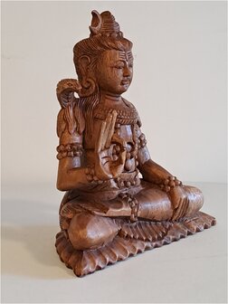 Houtsnijwerk Shiva B