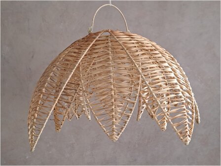 Rotan lamp Lotus