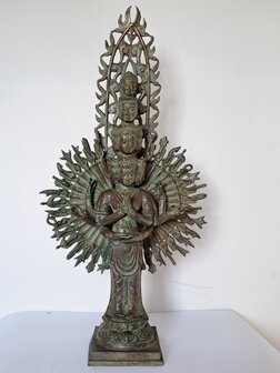 Bronzen beeld Avalokiteshvara