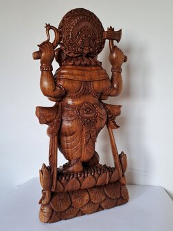 Houten beeld Ganesha