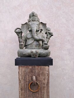 Bronzen beeld Ganesha