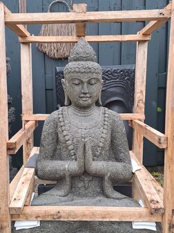 Boeddha Greenstone Praying