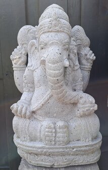 Ganesha 60 cm Lavasteen
