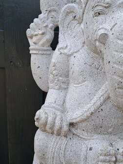 Ganesha 60 cm Lavasteen