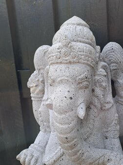 Ganesha 60 cm Lavasteen