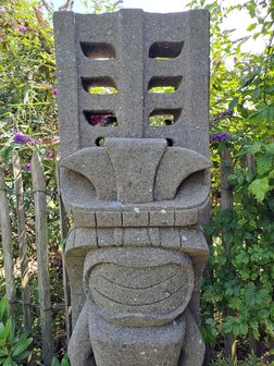 Tiki Totem greenstone A