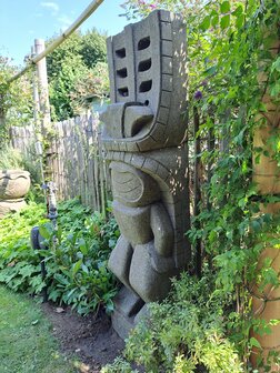 Tiki Totem greenstone A