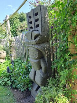 Tiki Totem greenstone A