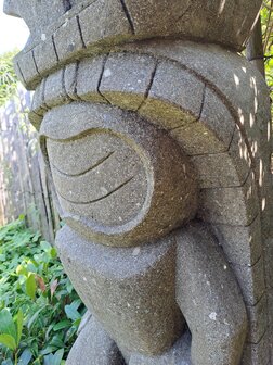 Tiki Totem greenstone A