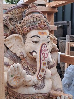 Ganesha colorful 100 cm