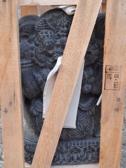 Ganesha beeld 40cm zwart