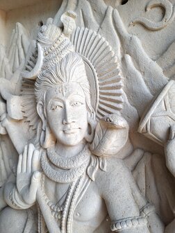 Limestone wandpaneel Shiva 