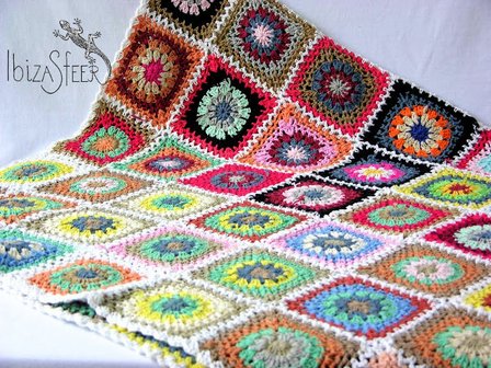 Plaid patchwork Colores