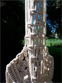 Z. Schommel boho macram&eacute; XL