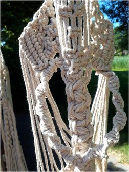 Z. Schommel boho macram&eacute; XL