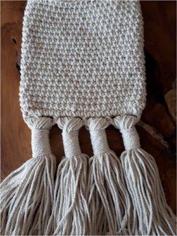 Macram&eacute; tas E