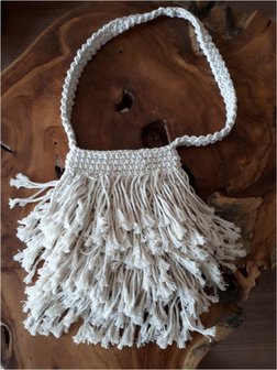 Macram&eacute; tas F