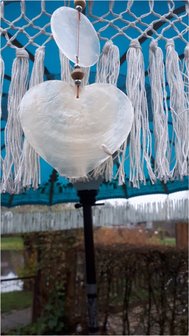 Ibiza/Bali parasol turquoise/zilver