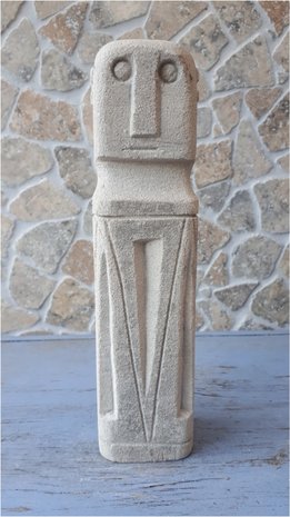 Stone man grijs 25cm