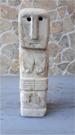 Stone man vrouw 18cm