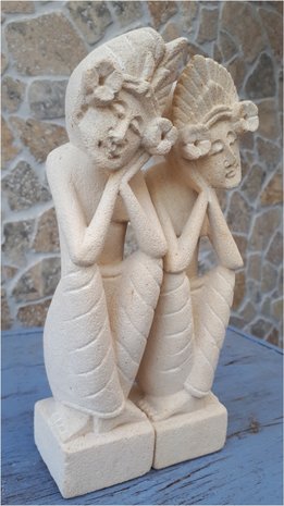 Love couple sandstone 21cm