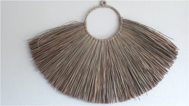 Zeegras wandhanger Ibizasfeer