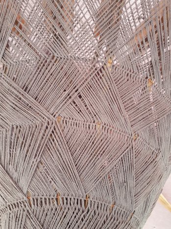 Ibiza/Bali parasol (Taupe/zilver)