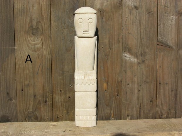 Stone man beeldjes 35 cm